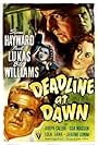 Susan Hayward, Joseph Calleia, Paul Lukas, and Bill Williams in Deadline at Dawn (1946)