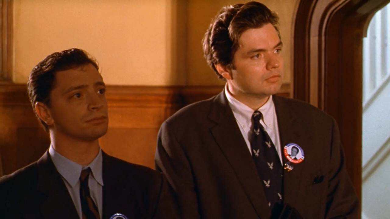 Oliver Platt and Joshua Malina in Bulworth (1998)