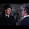 Vincent Price and Basil Rathbone in The Comedy of Terrors (1963)