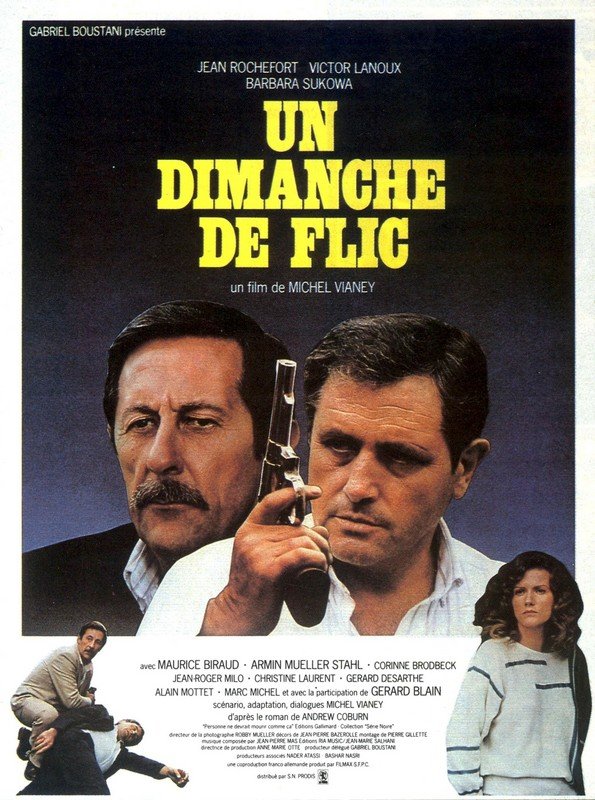 Victor Lanoux, Jean Rochefort, and Barbara Sukowa in Un dimanche de flic (1983)