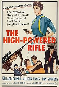 Allison Hayes, Willard Parker, and Dan Simmons in The High Powered Rifle (1960)