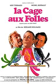 Michel Galabru, Michel Serrault, and Ugo Tognazzi in La cage aux folles (1978)