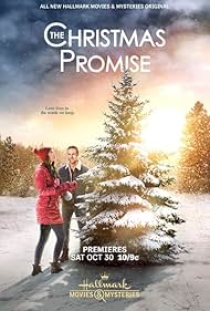 Torrey DeVitto and Dylan Bruce in The Christmas Promise (2021)