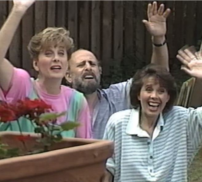 Sharon Hampson, Lois Lilienstein, and Bram Morrison in Sharon, Lois & Bram's Elephant Show (1984)