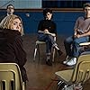 Josh Zuckerman, Peyton List, Milo Manheim, Sarah Yarkin, and Nick Pugliese in School Spirits (2023)