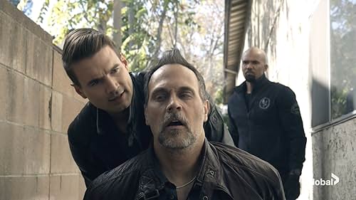 Shemar Moore, Todd Stashwick, and Alex Russell in Good Cop (2020)