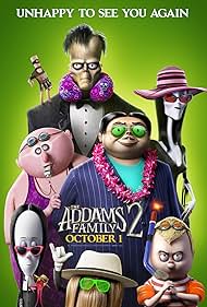 Charlize Theron, Snoop Dogg, Conrad Vernon, Oscar Isaac, Chloë Grace Moretz, Nick Kroll, and Javon 'Wanna' Walton in Gia Đình Addams 2 (2021)