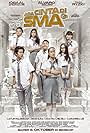 Gege Elisa, Iqbaal Dhiafakhri Ramadhan, Teuku Ryzki, Agatha Chelsea, Alvaro Maldini Siregar, Cassandra Lee, and Caitlin Halderman in Ada Cinta Di SMA (2016)