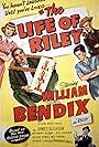 William Bendix, John Brown, Rosemary DeCamp, James Gleason, Richard Long, and Meg Randall in The Life of Riley (1949)