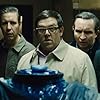 Paddy Considine, Martin Freeman, Nick Frost, Eddie Marsan, and Simon Pegg in The World's End (2013)