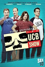 Matt Besser, Amy Poehler, Ian Roberts, and Matt Walsh in The UCB Show (2016)