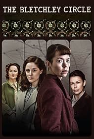 Julie Graham, Rachael Stirling, Anna Maxwell Martin, and Sophie Rundle in The Bletchley Circle (2012)