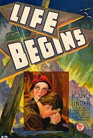 Eric Linden and Loretta Young in Life Begins (1932)