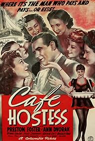 Beatrice Blinn, Dorothy Comingore, Ann Dvorak, Preston Foster, Wynne Gibson, and Peggy Shannon in Cafe Hostess (1940)