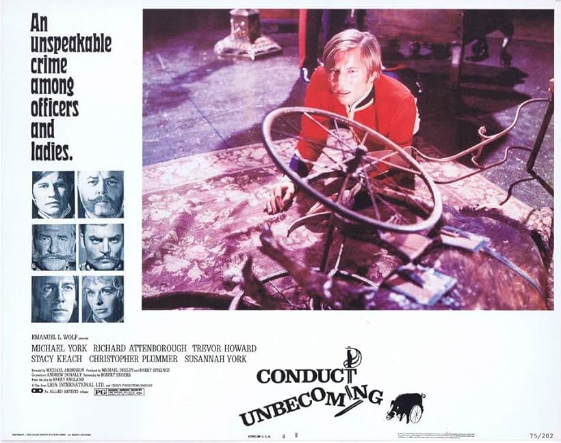 Michael York in Conduct Unbecoming (1975)