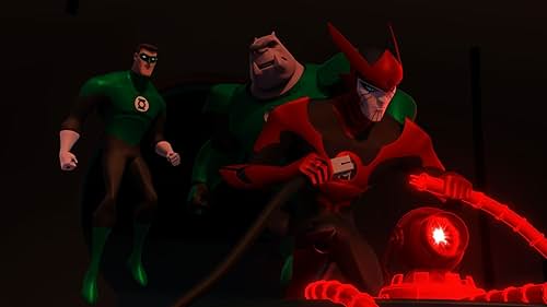 Josh Keaton, Kevin Michael Richardson, and Jason Spisak in Green Lantern: The Animated Series (2011)