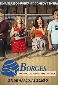 Antonio Tabet, Thati Lopes, Rafael Portugal, and Karina Ramil in Borges (2018)