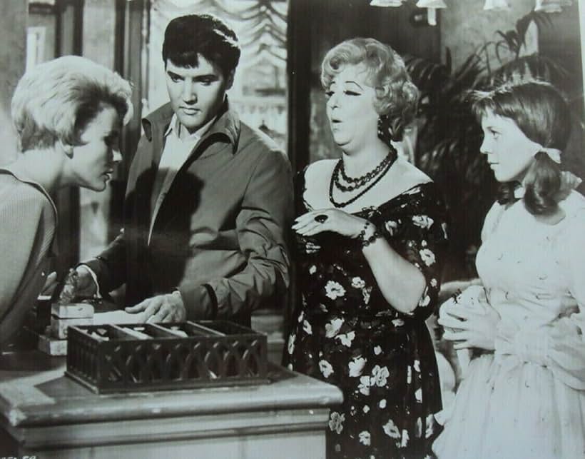 Elvis Presley and Annette Day in Double Trouble (1967)