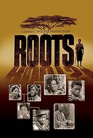 LeVar Burton, Louis Gossett Jr., John Amos, Maya Angelou, Thalmus Rasulala, Madge Sinclair, Leslie Uggams, and Ben Vereen in Roots (1977)