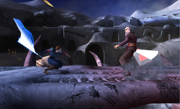 Corey Burton, Mat Lucas, and Matt Lanter in Star Wars: The Clone Wars (2008)