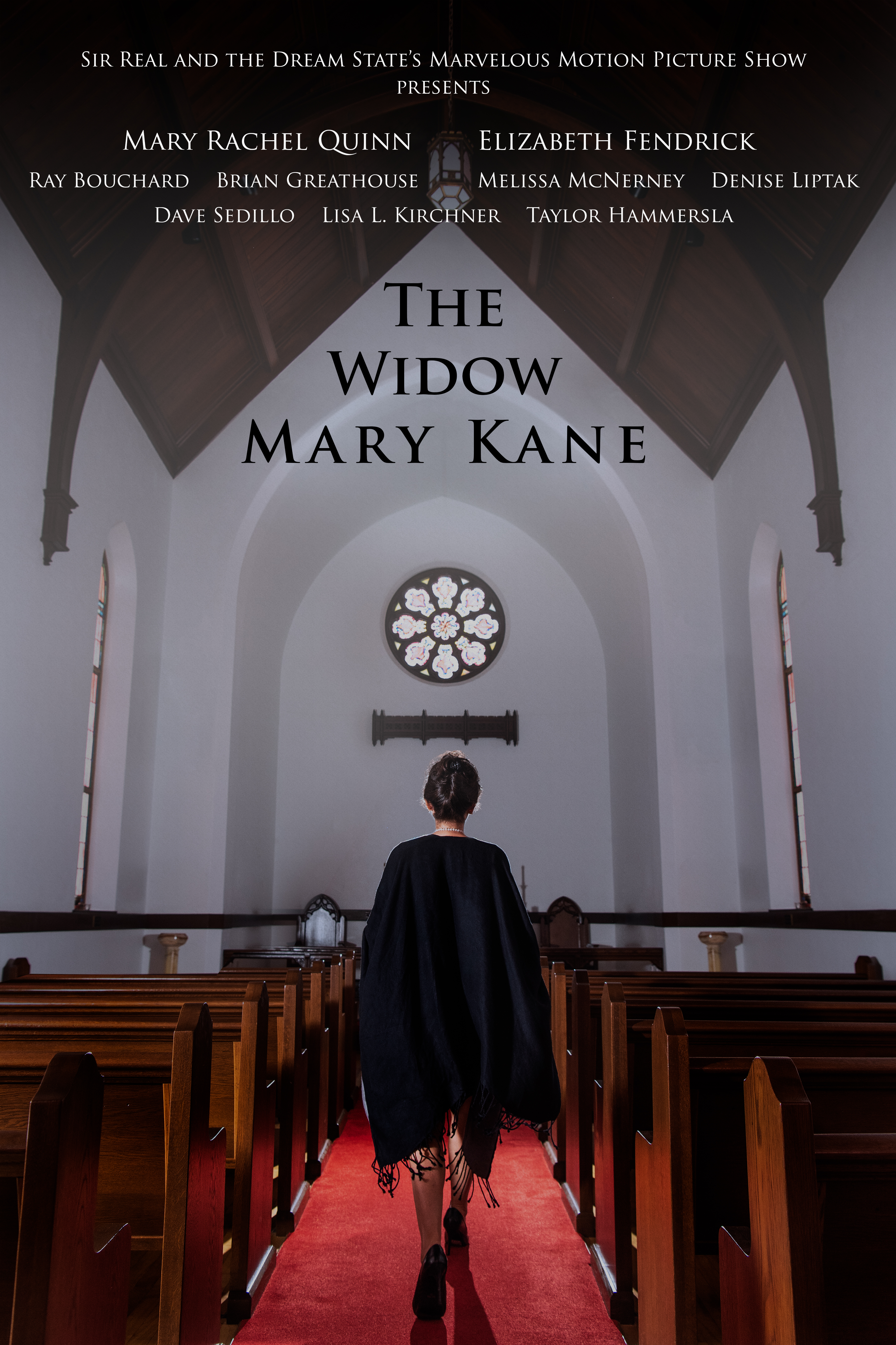 Mary Rachel Quinn, Elizabeth Fendrick, David Sedillo, Lisa L. Kirchner, Preston Marshall, Evan Smith, Denise Liptak, Ray Bouchard, Jennifer Malin, Melissa McNerney, Brian Greathouse, Marc Dahl, and Taylor Hammersla in The Widow Mary Kane (2019)