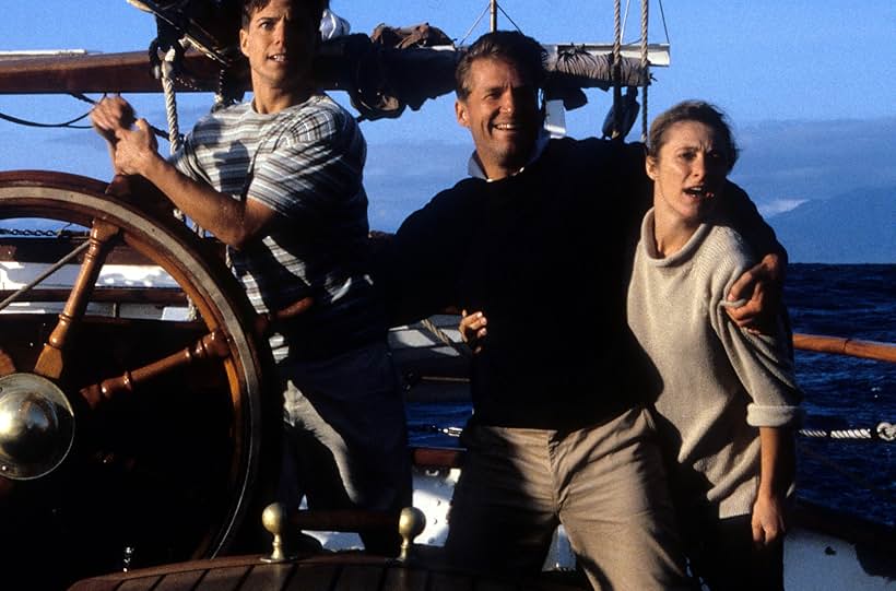 Jeff Bridges, Caroline Goodall, and Scott Wolf in White Squall (1996)