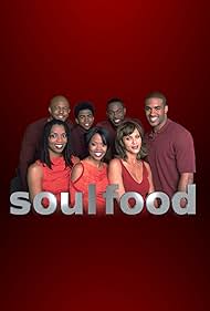 Vanessa Williams, Rockmond Dunbar, Darrin Dewitt Henson, Boris Kodjoe, Aaron Meeks, Nicole Ari Parker, and Malinda Williams in Soul Food (2000)