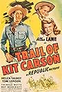 Allan Lane, Helen Talbot, and Twinkle Watts in Trail of Kit Carson (1945)