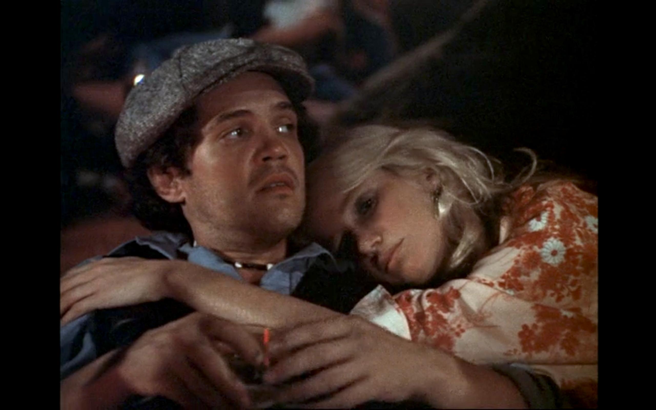 Suzanne Somers and G.W. Bailey in Starsky and Hutch (1975)