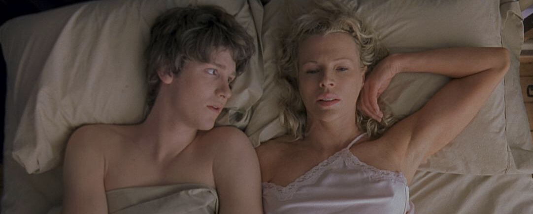 Kim Basinger and Jon Foster in The Door in the Floor (2004)