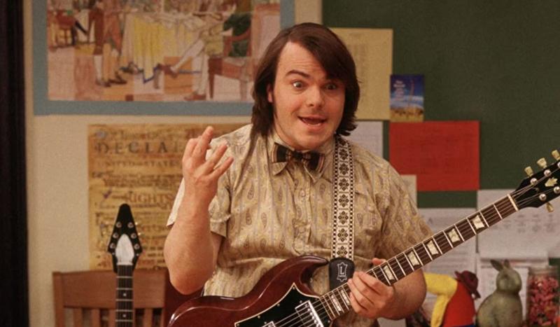 Jack Black in Rock Học Trò (2003)