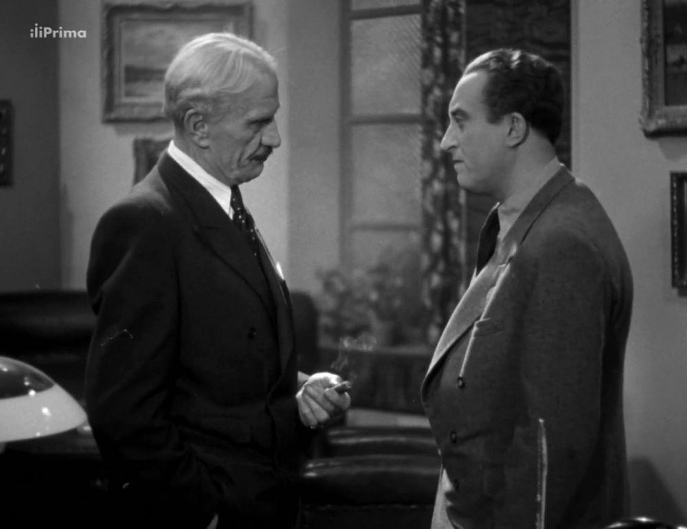 Karel Hasler and Oldrich Nový in Roztomilý clovek (1941)