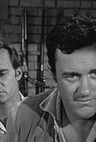 James Arness and Dennis Weaver in Gunsmoke (1955)