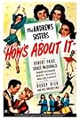 Laverne Andrews, Maxene Andrews, Patty Andrews, Grace McDonald, Robert Paige, Buddy Rich, The Andrews Sisters, and Buddy Rich and His Orchestra in How's About It? (1943)