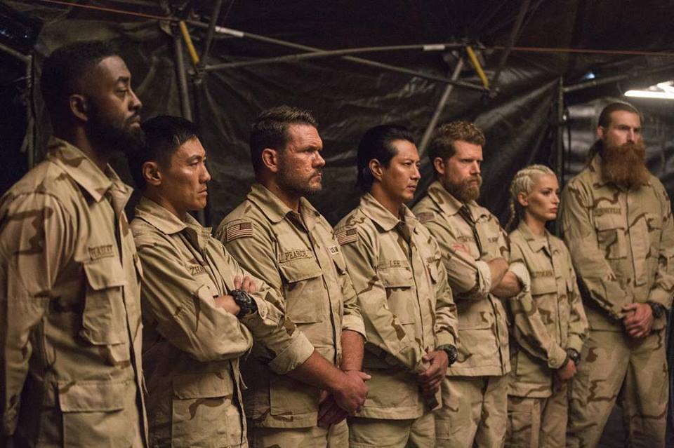 Fernando Chien, Will Yun Lee, Jermaine Love, Rory Markham, Katie Keene, Bertrand-Xavier Corbi, and Mike Mckee in Rogue Warfare (2019)