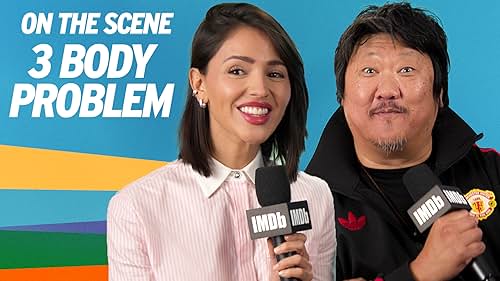 IMDb catches up with the cast of the sci-fi epic "3 Body Problem," including Eiza Gonzalez, Benedict Wong, Jess Hong, Alex Sharp, Rosalind Chao, Zine Tseng, Jovan Adepo, Liam Cunningham, and John Bradley, at SXSW 2024. Meet the intricate characters behind the series and discover new plot reveals! Rosalind Chao also shares an emotional reflection about working with Benedict Wong.