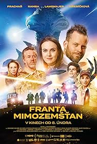 Jirí Langmajer, Jakub Prachar, Tereza Ramba, Petra Hrebícková, and Filip Brezina in Franta Mimozemstan (2024)