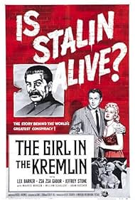 Lex Barker, Zsa Zsa Gabor, and Maurice Manson in The Girl in the Kremlin (1957)