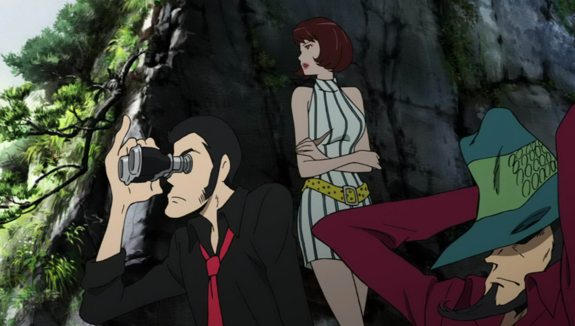 Kiyoshi Kobayashi, Kan'ichi Kurita, and Miyuki Sawashiro in Lupin the IIIrd: Chikemuri no Ishikawa Goemon (2017)