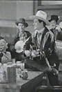 Ken Card, Frankie Marvin, Virginia Vale, Lee 'Lasses' White, and Ray Whitley in Range Rhythm (1942)