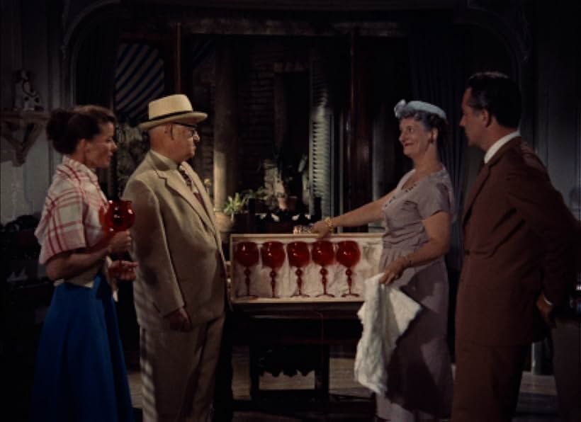 Katharine Hepburn, Rossano Brazzi, MacDonald Parke, and Jane Rose in Summertime (1955)