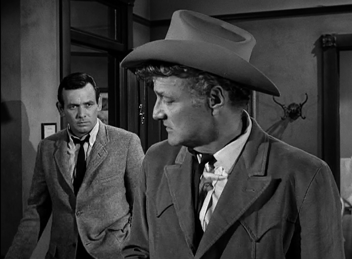 Brian Keith and David Janssen in The Fugitive (1963)