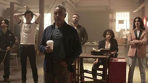 Giancarlo Esposito, Paz Vega, Jai Courtney, Rosaline Elbay, Peter Mark Kendall, and Jordan Mendoza in Kaleidoscope (2023)