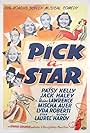 Oliver Hardy, Mischa Auer, Jack Haley, Patsy Kelly, Stan Laurel, Rosina Lawrence, and Lyda Roberti in Pick a Star (1937)