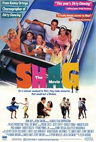 Phoebe Cates, Bridget Fonda, Annabeth Gish, Scott Coffey, Page Hannah, and Robert Rusler in Shag (1988)