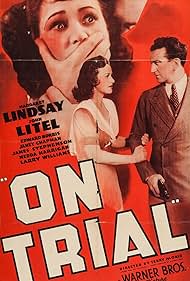 Margaret Lindsay and John Litel in On Trial (1939)