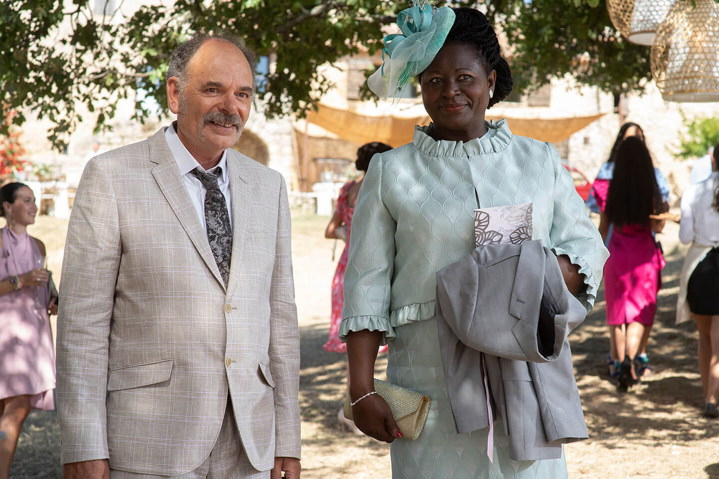 Jean-Pierre Darroussin and Marie-Philomène Nga in Rumba la vie (2022)