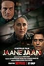 Kareena Kapoor, Vijay Varma, and Jaideep Ahlawat in Jaane Jaan (2023)