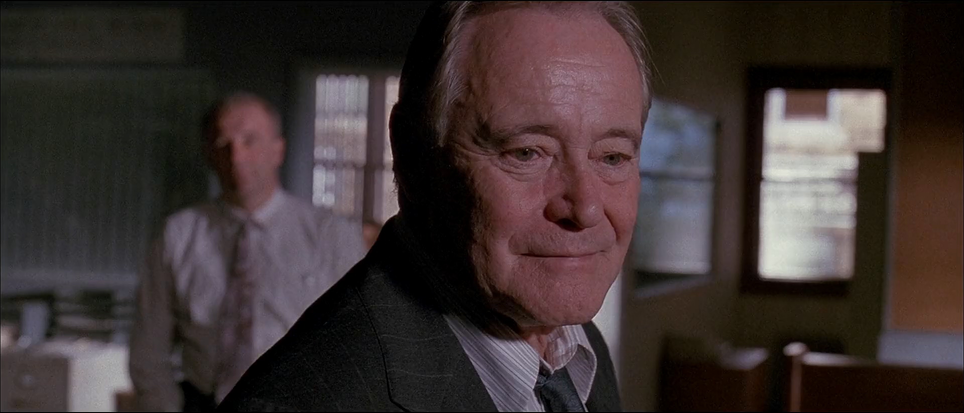 Jack Lemmon and Jude Ciccolella in Glengarry Glen Ross (1992)