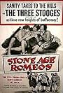 Moe Howard, Larry Fine, and Shemp Howard in Stone Age Romeos (1955)